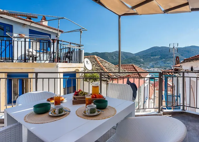 To Koukounari Case de vacanță Skopelos